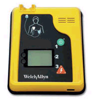 WelchAllyn AED 10 with Soft Shell Carrying Case